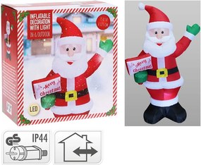 ΕΟΡΤΑΣΤΙΚΉ ΔΙΑΚΌΣΜΗΣΗ ΜΕΓΆΛΟΥ ΜΕΓΈΘΟΥΣ INFLATABLE SANTA 125CM