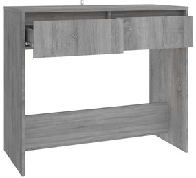 vidaXL Τραπέζι Κονσόλα Γκρι Sonoma 89x41x76,5 εκ. Επεξεργασμένο Ξύλο