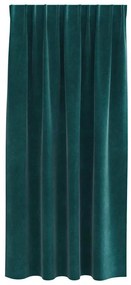 vidaXL Κουρτίνες 2 pcs Σκούρο Πράσινο 140 x 175 cm Βελούδο