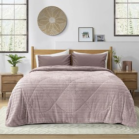 LINO ΚΟΥΒΕΡΤΟΠΑΠΛΩΜΑ STACY LILAC 220X240