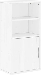 vidaXL Βοηθητικό Ντουλάπι ODDA Λευκό 40x24x79εκ. από Μασίφ Ξύλο Πεύκου