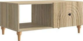 vidaXL Τραπεζάκι σαλονιού Sonoma Δρυς 90 x 50 x 40 cm
