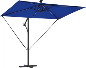 vidaXL Ομπρέλα ηλίου 294 x 200 x 270 εκ Πολυεστέρας και Αλουμίνιο