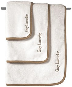 Σετ 3τμχ Πετσέτες Polycotton New Comfy Sand Guy Laroche