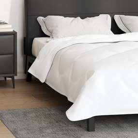 vidaXL Κουβέρτες & Κουβέρτες Λευκό 240 x 200 εκ. Μικροΐνες