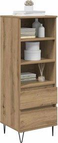 vidaXL Highboard Artisan Oak 40 x 36 x 110 εκ. Επεξεργασμένο ξύλο