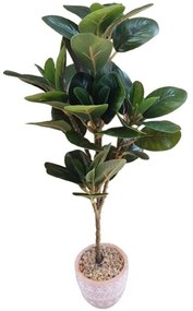Τεχνητό Φυτό Σε Κασπώ 00.04.40051 50cm Multi-Green Κεραμικό