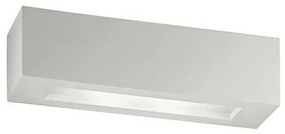Φωτιστικό Τοίχου - Απλίκα Candida I-CANDIDA-S-AP 1xE14 13W 22x9x7cm White Intec Plaster