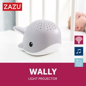 Φάλαινα  Wally the Whale προβολέας ύπνου Ωκεανού με λευκούς ήχους  ZA-WALLY-01 Zazu