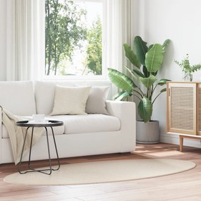 vidaXL Χαλιά ""HUARTE"" Μπεζ 100x200 εκ. Ωοειδές