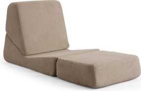 1-Seat Sofa-Bed Origami Convertable - Dark Cream Dark Cream