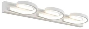 Απλίκα Φωτιστικό Τοίχου Led Λευκό 144-80001 Eurolamp-144-80001-Λευκό 144-80001