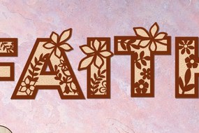 Σετ των 2 Intra απο ξύλο plywood Χρώμα wenge 3mm-4mm πάχος - Faith Layered Wall Panel Δίασταση 6x12 cm INTRAFABR-66918134