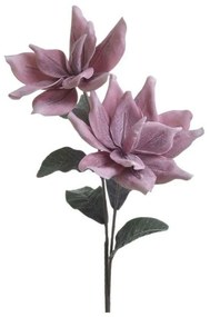 Διακοσμητικό Λουλούδι 3-85-246-0218 Purple-Pink Υ110cm Inart Plastic