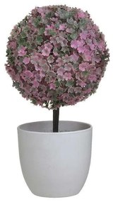 Διακοσμητικό Φυτό Σε Γλαστράκι 3-85-311-0008 Φ12x25cm Pink-Green Inart Plastic