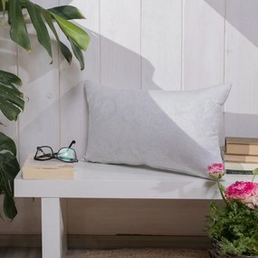 Μαξιλαροθήκη Διακοσμητική Oviedo 04 Light Grey Teoran 30X50 Βαμβάκι-Πολυέστερ