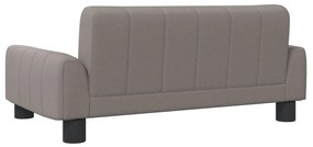 vidaXL Καναπές Παιδικός Taupe 70 x 45 x 30 εκ. από Ύφασμα