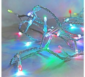Λαμπάκια 100 LED Επεκτεινόμενα Πρόγραμμα χωρίς Τροφοδοσία Διάφανο Καλώδιο 5μ RGB IP44 30-1017 Lumen-30-1017-Διάφανο 30-1017