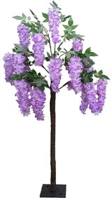Τεχνητό Δέντρο Γλυσίνια 8380-6 160cm Purple Supergreens Υαλοβάμβακας