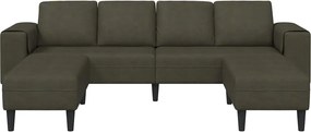 vidaXL Καναπές σαλονιού 3 pcs Στρατιωτικό Πράσινο
