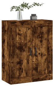 vidaXL Ντουλάπι Τοίχου Καπνιστή Δρυς 69,5 x 34 x 90 εκ. Επεξεργ. Ξύλο