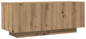 vidaXL Έπιπλο Τηλεόρασης Artisian Δρυς 100x35x40 εκ Επεξεργασμένο Ξύλο