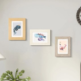 Κορνίζες (Σετ 3τμχ) Songmics RPF38WG