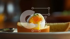 Σετ των 2 Intra Συλλεκτικό Ξύλινο Παζλ Plywood 4mm - Σκληρό βραστό αυγό με φρυγανισμένο ψωμί Σε Ξύλινο Κουτί - Διαστάσεις: 10x10 cm – 25 κομμάτια