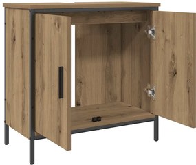 vidaXL Ντουλάπι Νιπτήρα Αρτισιανή Δρυς 60x30x60 εκ. Επεξ. Ξύλο