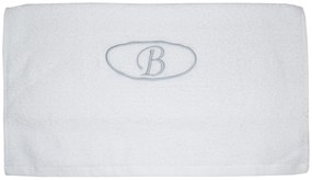 Πετσέτα μονόγραμμα Προσώπου 50x100 Β Λευκό Viopros