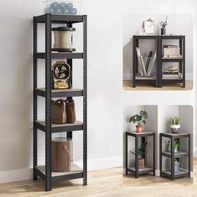 Μεταλλική Ραφιέρα Δαπέδου 5 Θέσεων (37x37x150) Songmics GLR037B11