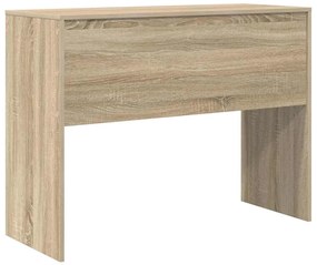 vidaXL Γραφείο Sonoma Δρυς 100 x 40 x 76 εκ. Επεξεργασμένο ξύλο