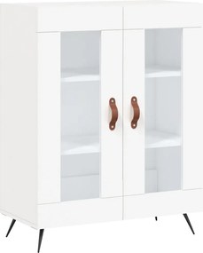 vidaXL Ντουλάπι Λευκό 69,5x34x180 εκ. από Επεξεργασμένο Ξύλο
