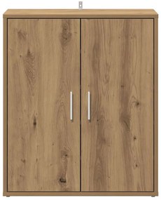 vidaXL Παπουτσοθήκη Τεχνίτης Δρυς 60x35x70 εκ. από Επεξεργασμένο Ξύλο
