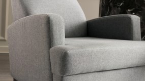 Wing Chair Kana Bergere - Light Grey Light Grey