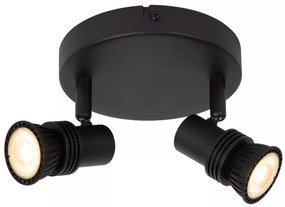 Φωτιστικό Οροφής Lucide 53901-12-30 KIANTI Μαύρο Ματ (Black Mat)