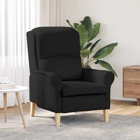 vidaXL Πολυθρόνα Μαύρο 76 x 94 x 102 εκ. ύφασμα