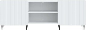 vidaXL Ντουλάπι TV Λευκό 150 x 31 x 52 εκ. Επεξεργασμένο Ξύλο