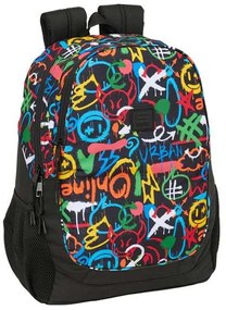 Σχολική Τσάντα Safta Colors 32 x 44 x 16 cm Γκράφιτι