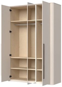 Ντουλάπα Dutchess τρίφυλλη mirror