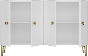 Console Simple 120 - White White