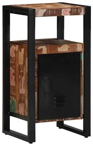vidaXL Ντουλάπα Μπάνιου Καφέ 40 x 35 x 75 εκ Μασίφ ανακυκλωμένο ξύλο