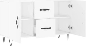 vidaXL Ντουλάπι Λευκό 100 x 36 x60 εκ. Επεξεργασμένο Ξύλο