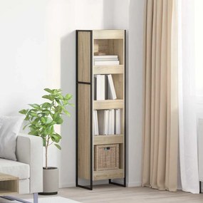 vidaXL Βιβλιοθήκη Σονόμα 40 x 30 x 155 εκ Επεξεργασμένο ξύλο