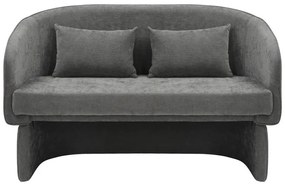 Καναπές διθέσιος Playmob ύφασμα σε γκρι απόχρωση 65x128x79εκ 128x65x79 εκ.