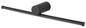 Απλίκα Φωτιστικό Τοίχου Μπάνιου LED 14W 3000K IP44 60x11 Spotlight-6522-Μαύρο 6522