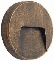 Απλίκα τοίχου LED Sibin-Σκουριά-Διάμετρος: 13.5 εκ.