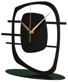 METAL TABLE CLOCK  21x23 cm