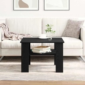 vidaXL Τραπεζάκι σαλονιού Μαύρη Οξυά 60 x 60 x 42 εκ.