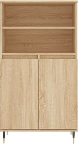 vidaXL Ντουλάπι Sonoma Δρυς 60 x 36 x 110 εκ. από Επεξεργασμένο Ξύλο